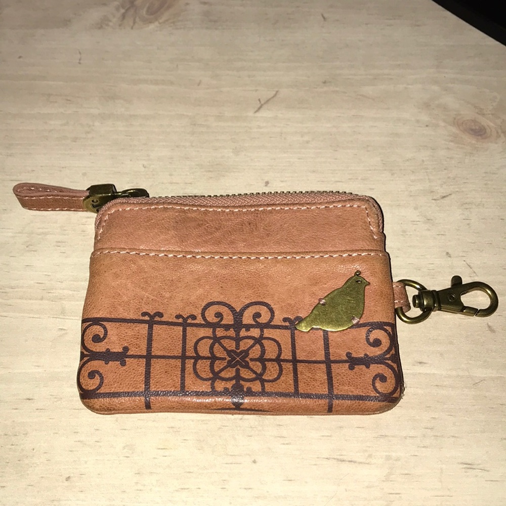 Fossil Leather Wallet/Coin Purse